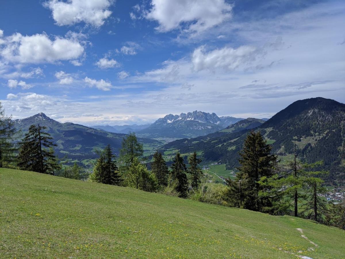 Ferienwohnung Bergzauber Sankt Jakob in Haus Exterior foto