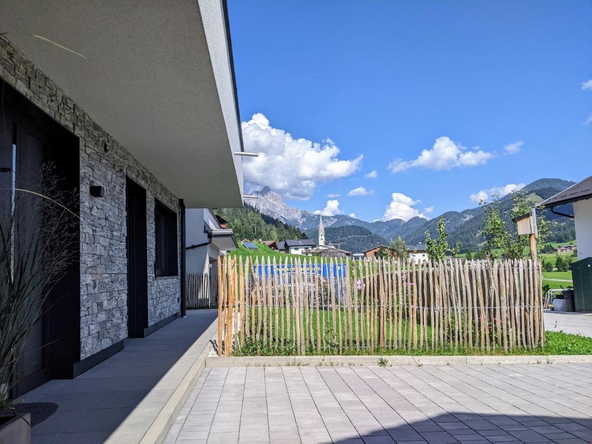 Ferienwohnung Bergzauber Sankt Jakob in Haus Exterior foto